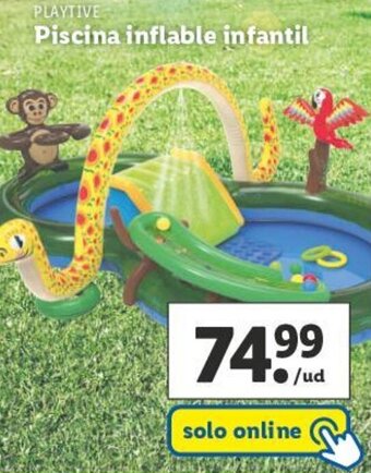 Lidl Piscina inflable infantil oferta