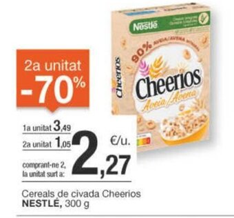 BonpreuEsclat Cereals de civada Cheerios NESTLÉ, 300 g oferta