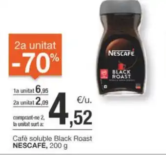 BonpreuEsclat Cafe soluble Black Roast NESCAFÉ, 200 g oferta