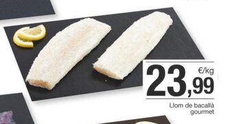 BonpreuEsclat Llom de bacallà gourmet oferta