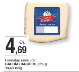 BonpreuEsclat Formatge semicurat GARCÍA BAQUERO, 325 g oferta