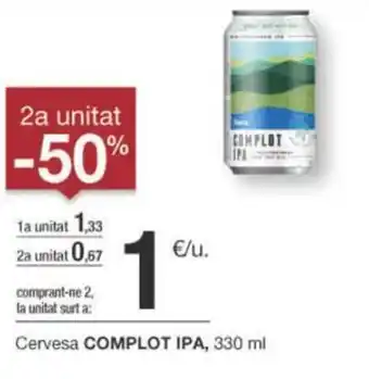 BonpreuEsclat Cervesa COMPLOT IPA, 330 ml oferta
