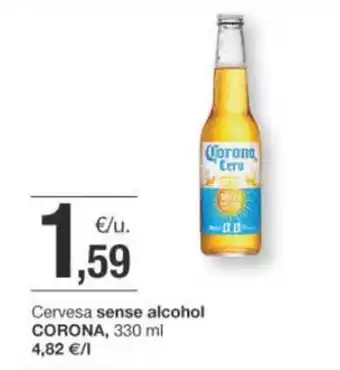 BonpreuEsclat Cervesa sense alcohol CORONA, 330 ml oferta
