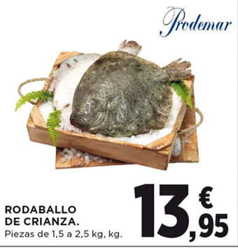 Hipercor RODABALLO DE CRIANZA. oferta