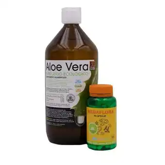Herbolario Navarro Pack aloe vera y megaflora herbolario navarro oferta
