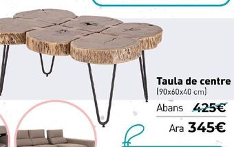 Mubak Mesa de centro oferta