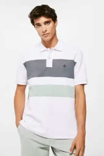 Springfield Polo piqué oxford bloques oferta