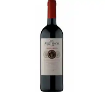 Tu Trébol Hipermercados Vino tinto tempranillo los molinos 75 cl. oferta