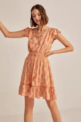 Fifty Factory Vestido corto smock oferta
