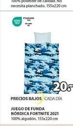 JYSK Funda nórdica oferta