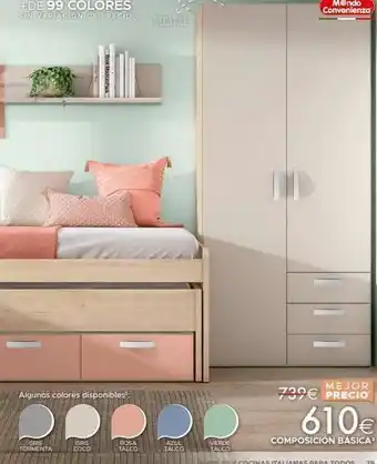Mondo Convenienza Algunos colores disponibles: doord rosa talco gris tormenta book mock pick gris coco azul talco mondo convenienza mej oferta