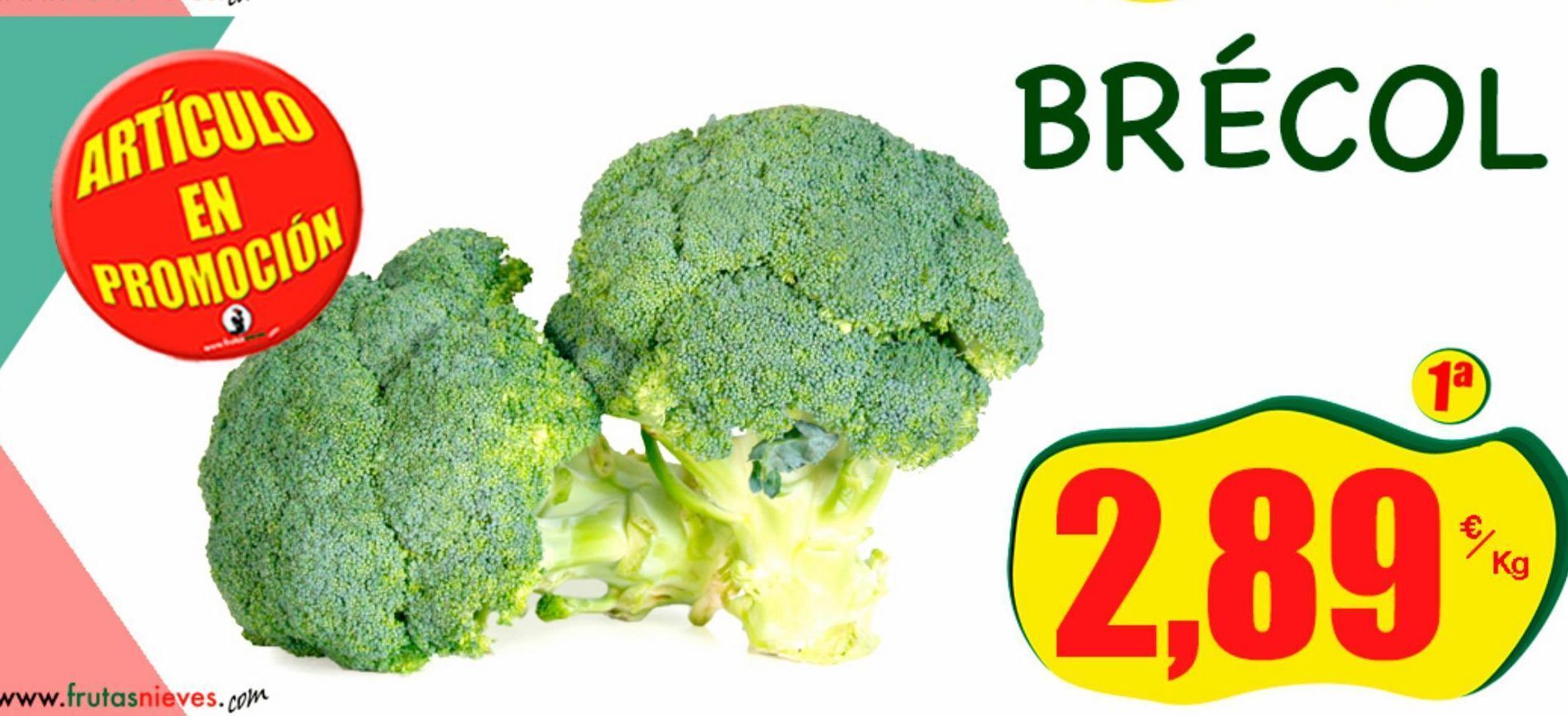 Frutas Nieves Brócoli oferta