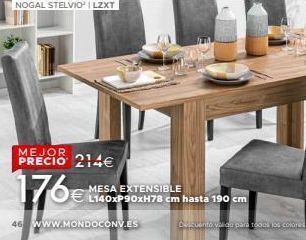 Mondo Convenienza Mesa extensible oferta