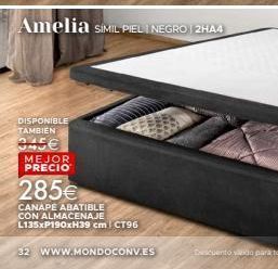 Mondo Convenienza Canapé abatible oferta