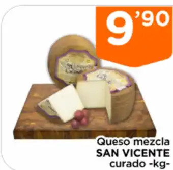 Supermercados Deza Queso mezcla curado san vicente oferta
