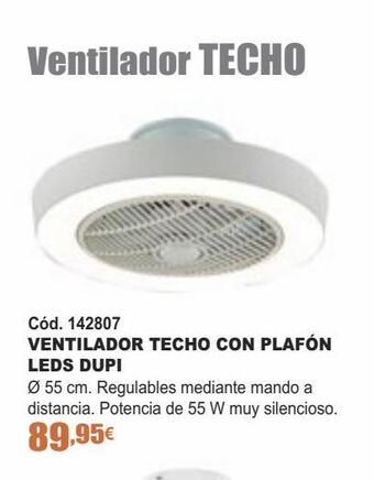 Ferrcash Ventilador de techo oferta