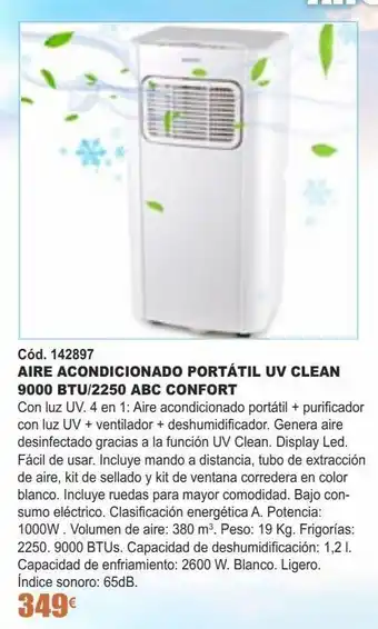 Ferrcash Aire acondicionado portátil confort oferta