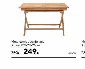 Casa Viva Mesa de madera oferta