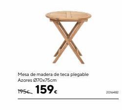 Casa Viva Mesa de madera oferta