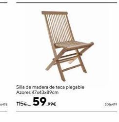 Casa Viva Silla de madera oferta