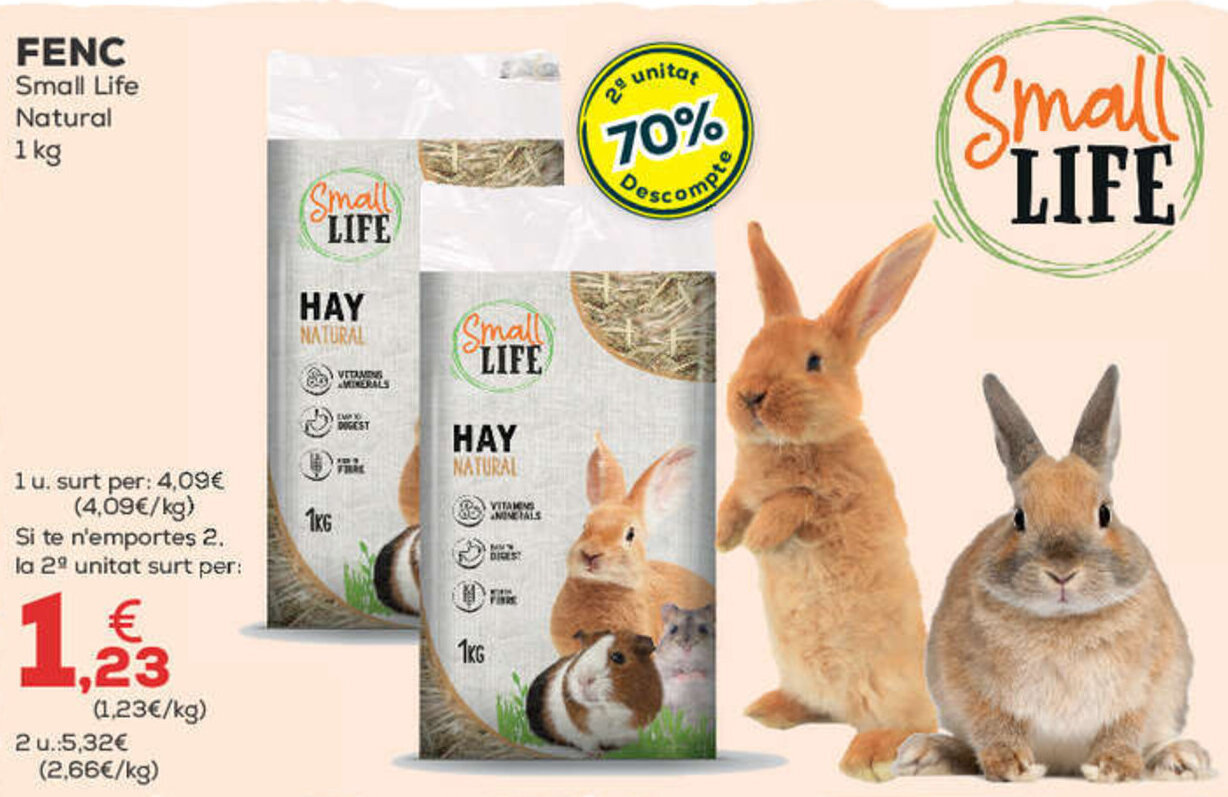 Kiwoko FENC Small Life Natural 1 kg oferta