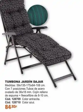 Ferrcash Tumbonas oferta
