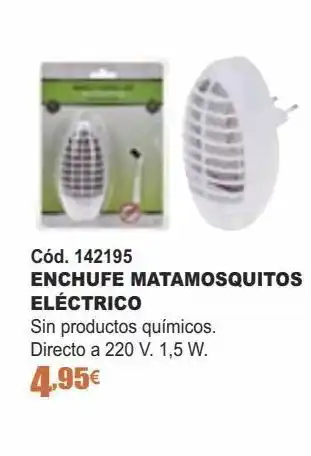 Ferrcash Antimosquitos eléctrico oferta