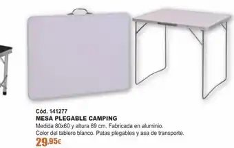 Ferrcash Mesa plegable oferta