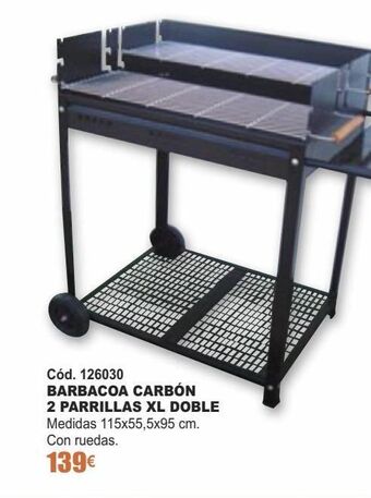 Ferrcash Barbacoa de carbón oferta