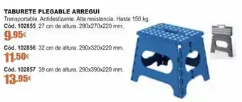 Ferrcash Taburete plegable oferta