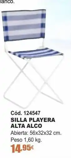Silla de playa