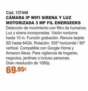 Ferrcash Cámara de videovigilancia oferta