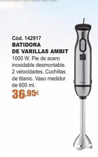 Ferrcash Batidora de varillas oferta