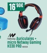 PCBox 16.90€ w netway auriculares + micro netway gaming h330 pro oferta
