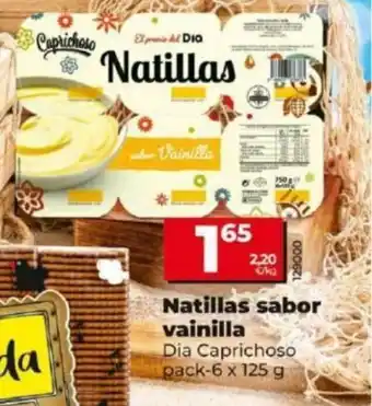 La Plaza de DIA Natillas sabor vainilla oferta