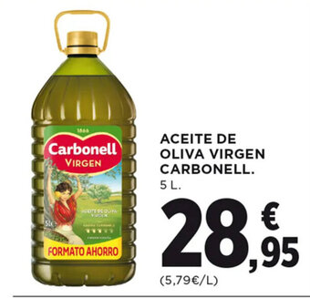 Hipercor ACEITE DE OLIVA VIRGEN CARBONELL. oferta