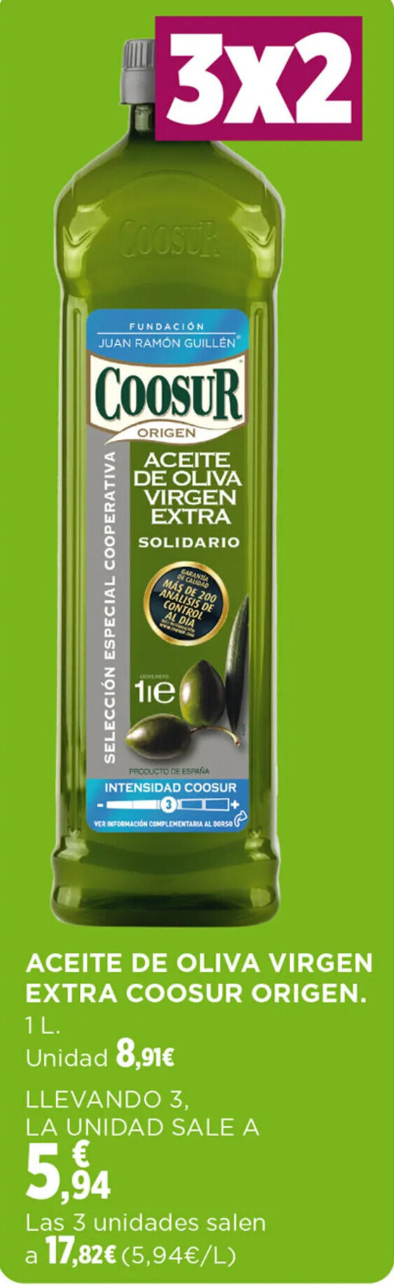 Hipercor ACEITE DE OLIVA VIRGEN EXTRA oferta