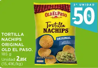Hipercor TORTILLA NACHIPS ORIGINAL OLDELPASO oferta