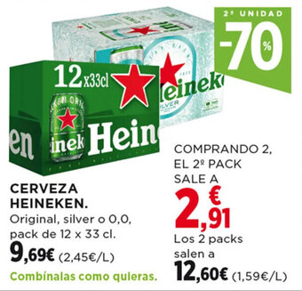 Hipercor CERVEZA HEINEKEN. oferta