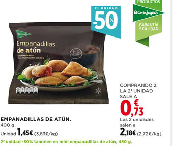 Hipercor Empanadillas de atún oferta