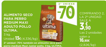 Hipercor ALIMENTO SECO PARA PERRO oferta
