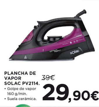 Hipercor PLANCHA DE VAPOR oferta