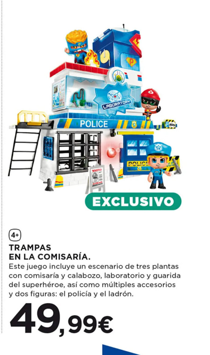 Hipercor TRAMPAS EN LA COMISARÍA. oferta