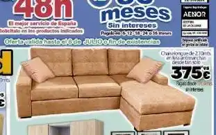 Konfortard El mejor servicio de españa solicitalo en los productos indicados chaiselongue de 210mts entela manchas desde tan solo 375€ oferta