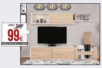 Atrapamuebles MUEBLE SALON 180 cm ESTANTE oferta