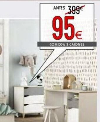 Atrapamuebles COMODA 3 CAJONES oferta