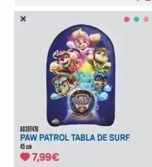 Juguettos Tabla de surf paw patrol oferta