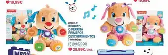 Juguettos Fisher prior 100 pie a0299671-72 perrito o perrita hand primeros descubrimientos 3 niveles de juego 0000 29,99€/und. fish oferta