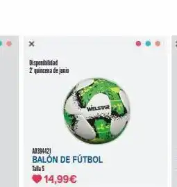 Juguettos Balón de fútbol oferta