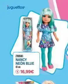 Juguettos Juguettos 27005001 nancy neon blue 43 cm 16,99€ oferta
